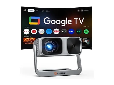 HAPPRUN 2000 ANSI Google TV Projector