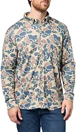 Field & Stream Men's Reaction Salt Washed Shirt, Duck Camo, Large