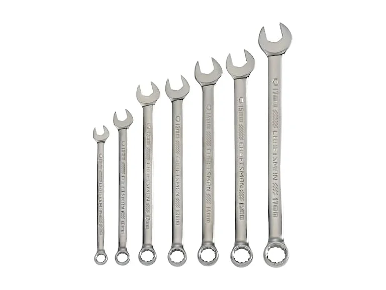 CRAFTSMAN CMMT87011 Metric Long-Panel Wrench Set 7pc