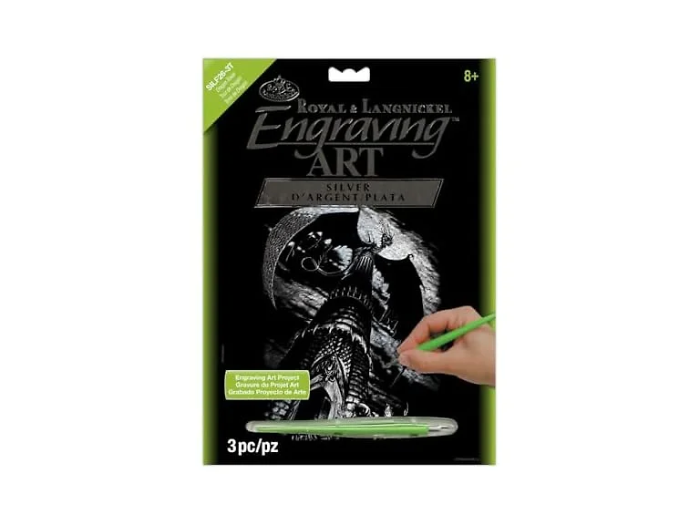 Royal Brush Dragon Tower 8.375x1.625 in