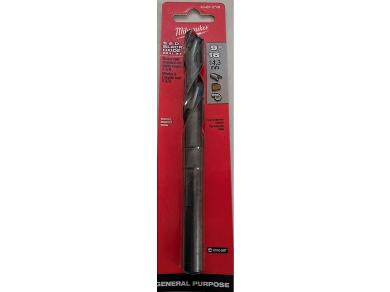 Milwaukee 48-89-2740 9/16 Jobber Bit Red
