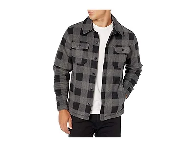 Amazon Men's Polar Fleece Shirt Jacket