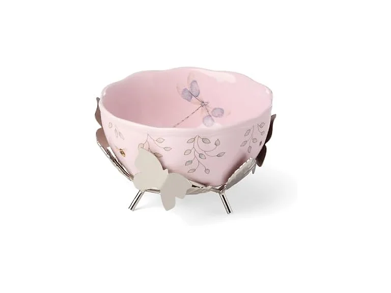 Lenox Butterfly Meadow Bowl With Stand