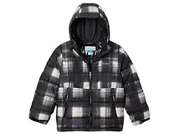 Columbia Youth Unisex Pike Lake II Printed Hooded Jacket, Chalk Omblur Tonal, X-Large