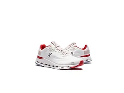 On Running  26.98481 5.5 On Running Cloudnova Form Women's Shoes White/Red White/Red