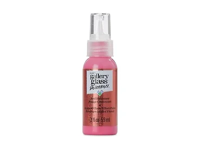Gallery Glass Red Stained Glass 2 fl oz