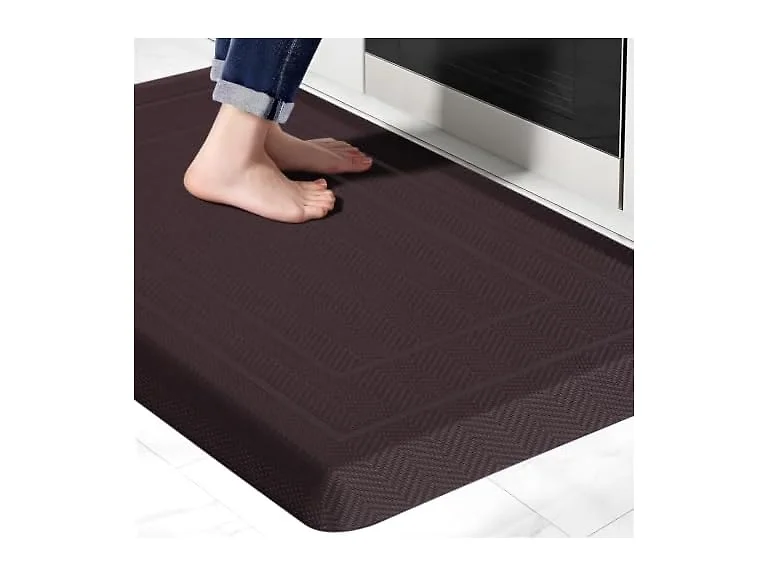 UKISS Brown 20" X 32" Cushioned Comfort Mat