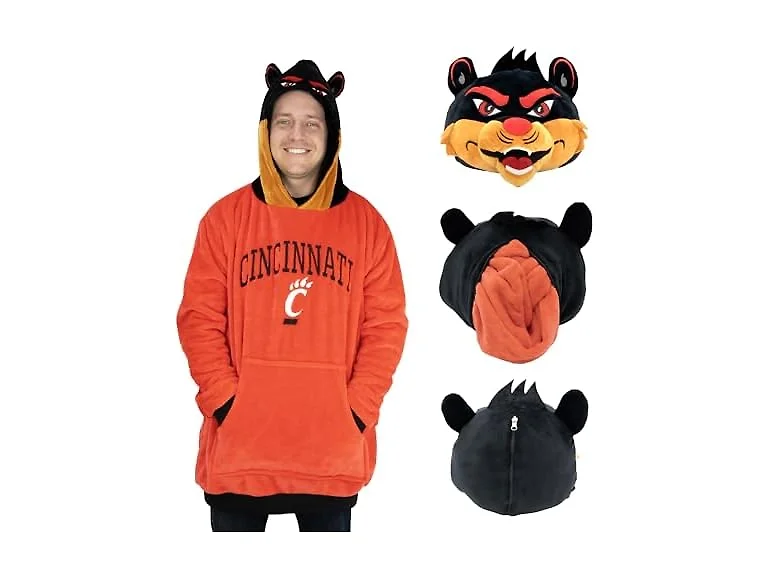 Bearcats Wearable Hoodie Blanket