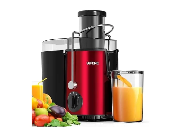 SIFENE Compact Centrifugal Juicer, 3" Wide Chute