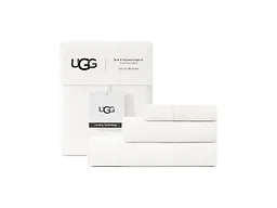 UGG 20932 TWXL UGG Hedi Twin XL Sheets, Cooling Sheet WHITE