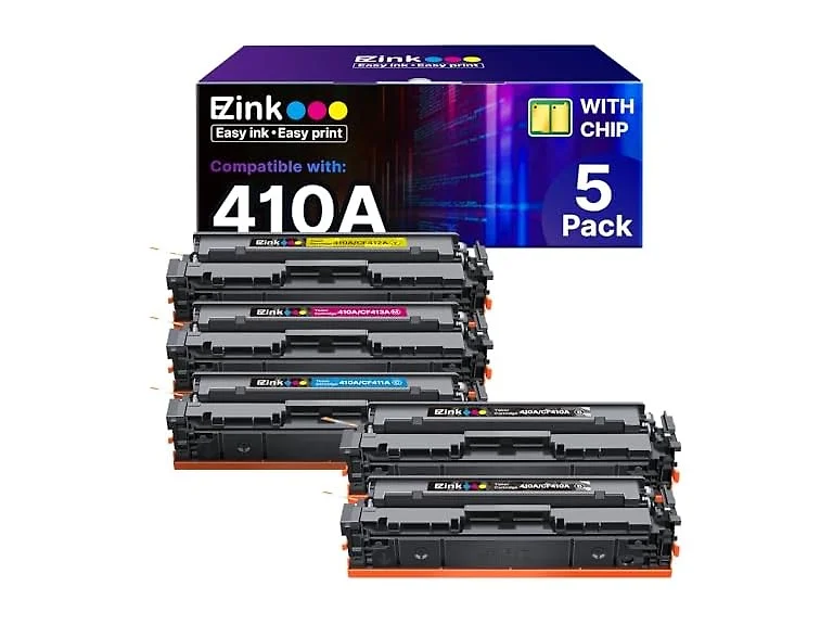 E-Z Ink 410A Toner Cartridges 5 Pack