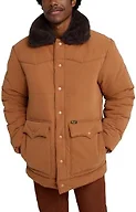Wrangler x Stranger Things Hopper Coat, Brown, Medium