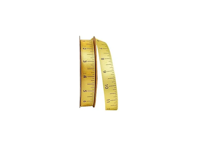 Reliant Ribbon Dyna Ruler Ribbon, Yellow