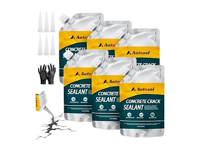 Autosel Concrete Crack Filler 6 Pack