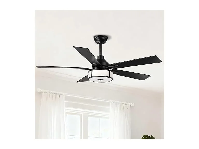 Parrot Uncle 52" Ceiling Fan with Lights & Remote