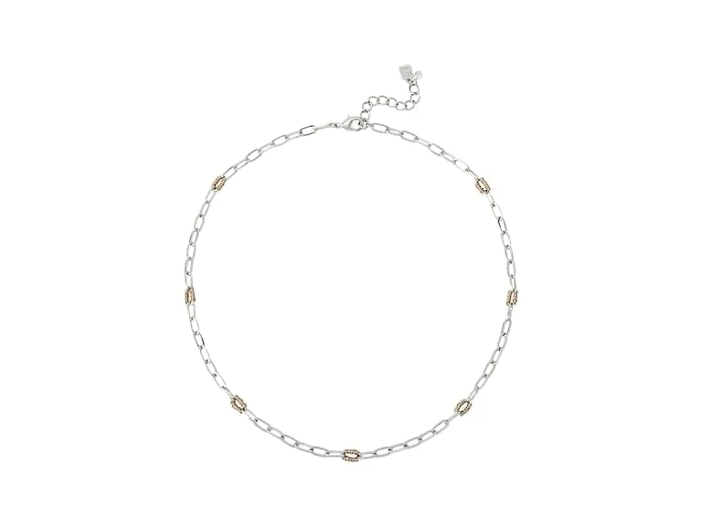 Robert Lee Morris Women's Paper Clip Necklace