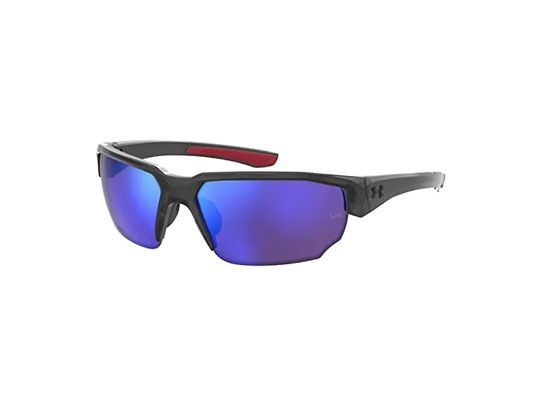 Under Armour Unisex Blitzing Sunglasses Grey Smoke