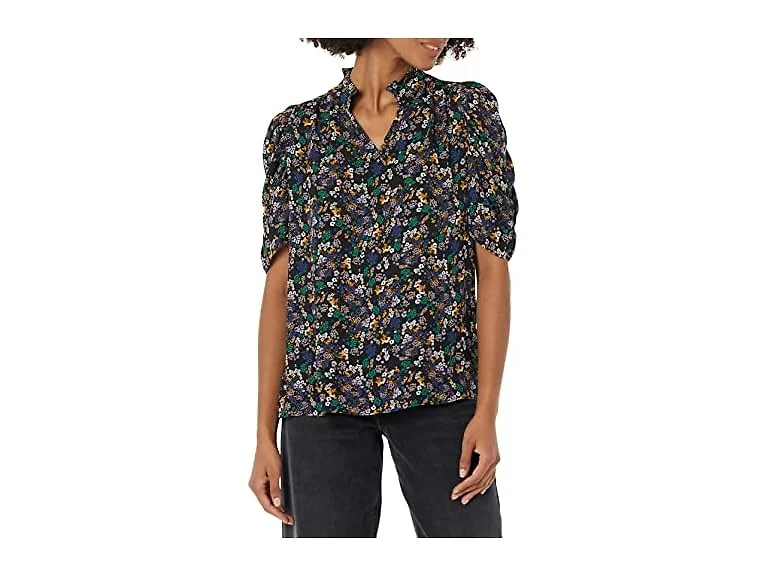 Amazon Essentials Women Lightweight Ruffle Blouse