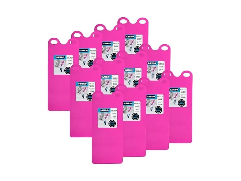 Superio Snow Slider Mat, 54" (Pink), 12 Pack