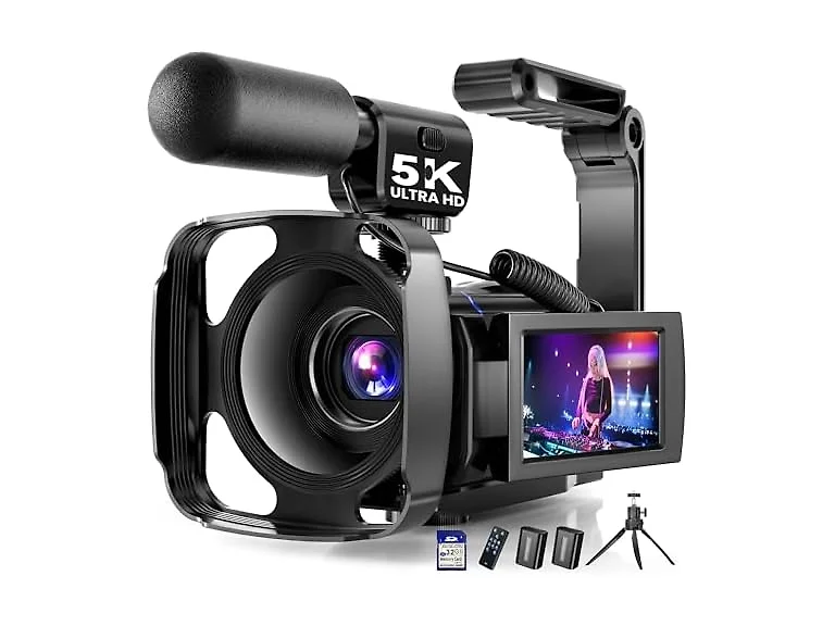 BREGOO 5K Video Camera Camcorder (Open Box)