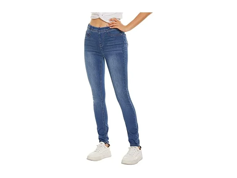 Loueera Women (L) Jeggings Stretchy Jeans