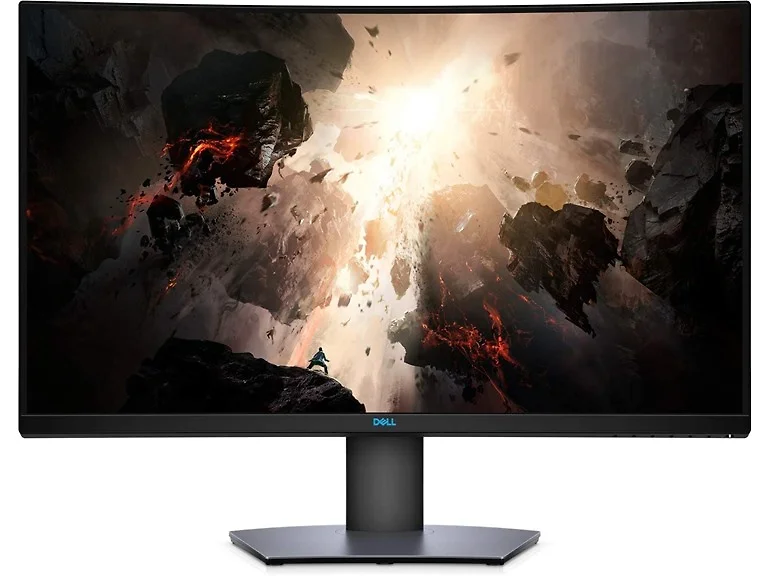 Dell 32 Inch LED Curved QHD FreeSync Monitor with HDR (Open Box)