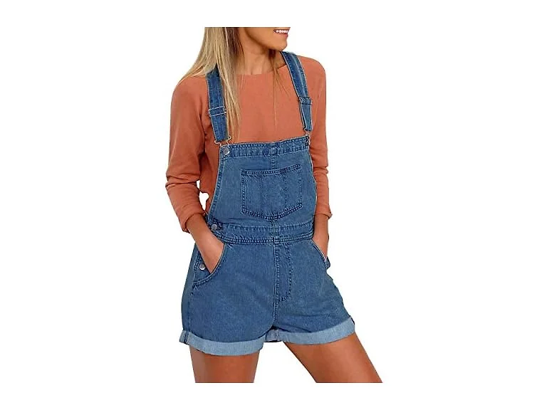 Vetinee Women (L) Classic Adjustable Straps Shorts