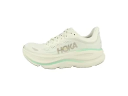 Hoka 1162012-TLSL 10.5 Hoka Bondi 9 Women's Shoes Truffle Salt/Sea Glass