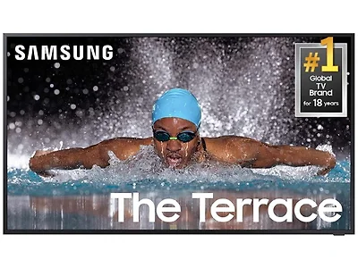 (NEW) Samsung Class Neo QLED 4K The Terrace Partial Sun TV