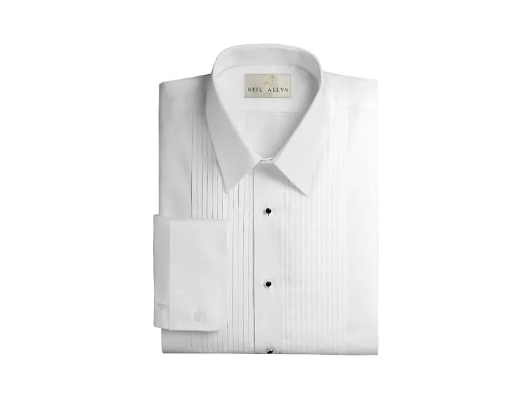 Neil Allyn Men (XL) Slim Lay-Down Shirt-XL-34-35