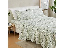 Cotton & Bamboo Blend Printed Sheet Set