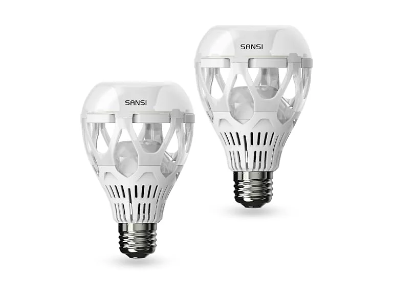 SANSI A21 22W 5000K LED Bulbs 2-Pack