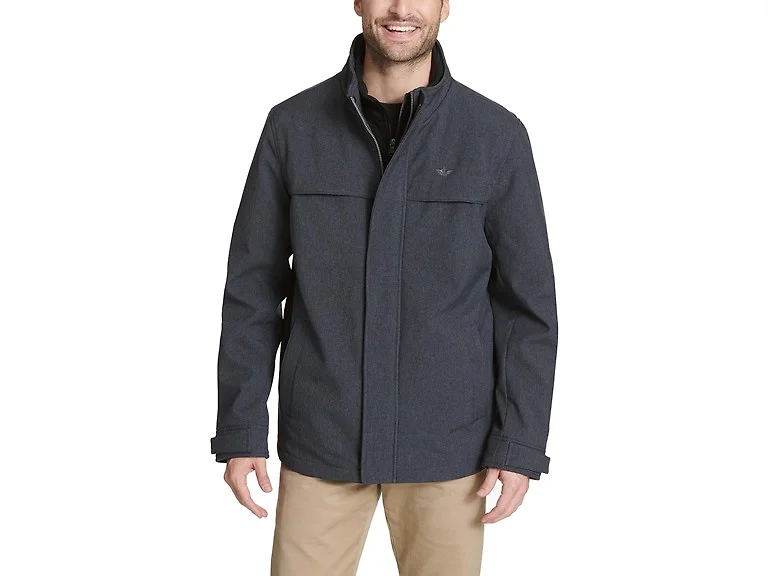 DOCKERS Men (S) Dwight Jacket Midnight Heather