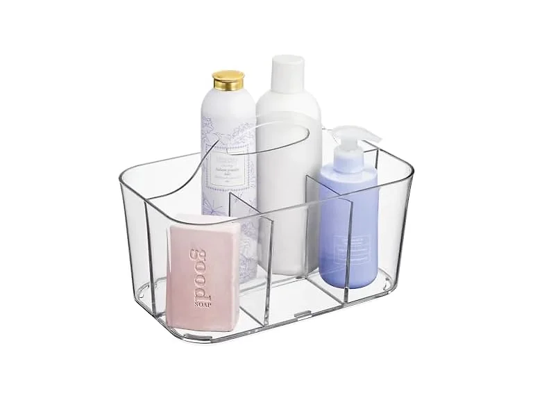 iDesign 4-Section Storage Caddy with Handle
