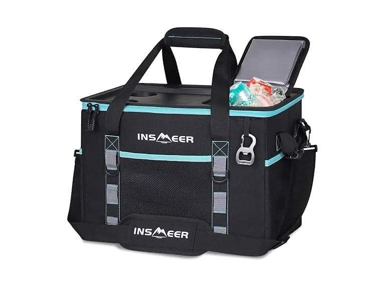 INSMEER Soft Cooler Bag W/ Hard Shell