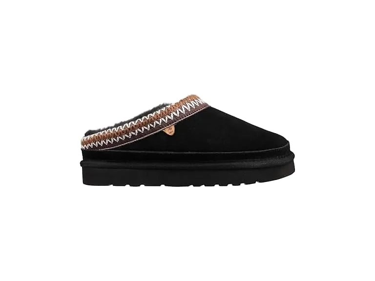 Lamo Women's Jules Clog Cozy Stylish Slipper Black Multi 10M US
