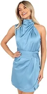 Jade Mini Dress - Blue 10