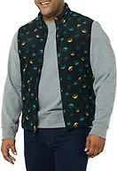 Amazon Essentials Disney | Marvel | Star Wars Men's Insulated Polar Fleece Vests, Star Wars Rebel, Small