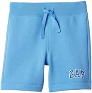 GAP Baby-Boys Logo Shorts, Union Blue, 0-3 Months