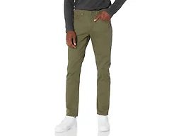 Amazon Essentials Men's 5-Pocket Stretch Twill Jeans-Inspired Casual Pants, Olive, 40W x 34L