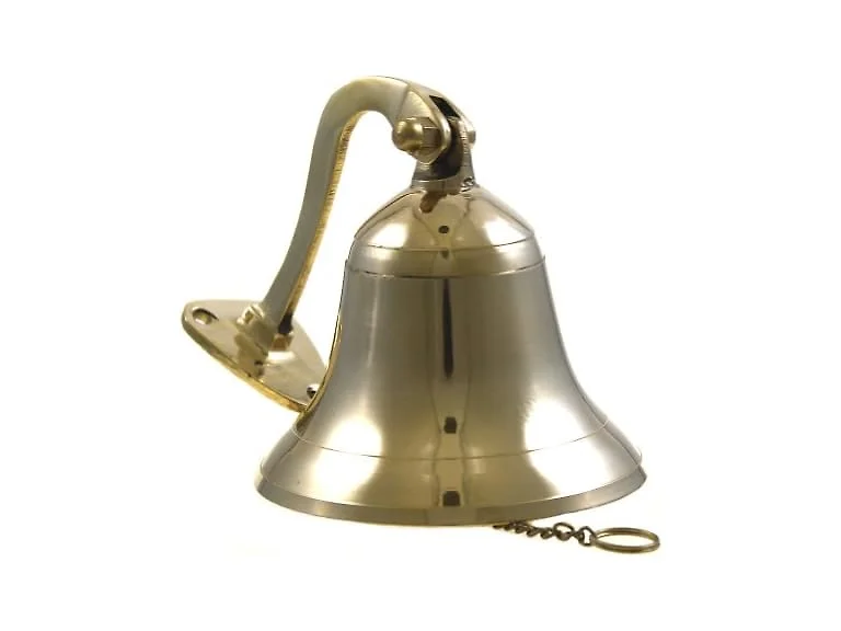 REDSKY TRADER Brass Polished Ship Bell 