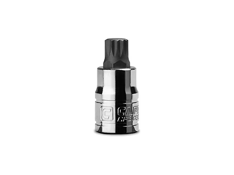 Capri Tools 10 mm M10 Stubby XZN Triple Square Bit Socket