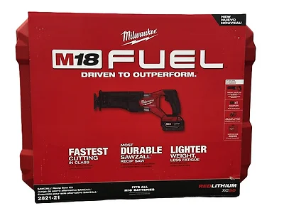 Milwaukee 2821-21 18V Brushless SAWZALL Saw Kit