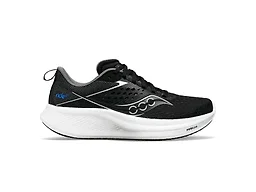 Saucony  S20924-100 12 Saucony Ride 17 Men's Shoes Black White