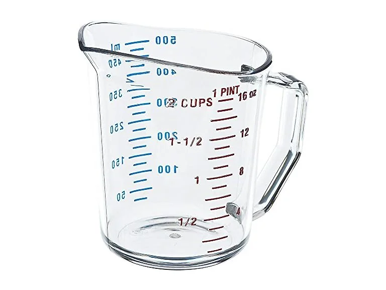Camwear Plastic Clear Measuring Cup