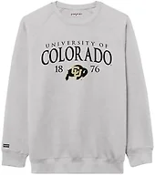 JanSport NCAA Officially Licensed Rival Crew Sweatshirt, Long Sleeve Graphic Pullover for Men & Women, Cotton-Polyester Blend Featuring Collegiate Design & Easy-On Style for Game Days, or Travel