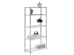 J&V Textiles 7058-CH 5-Tier Shelving Unit