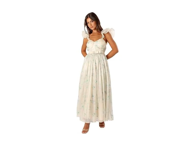 Petal & Pup Women (L) Freesia Maxi Dress Cream