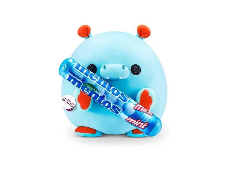 ZURU Snackles Mentos Hippo 14" Plush