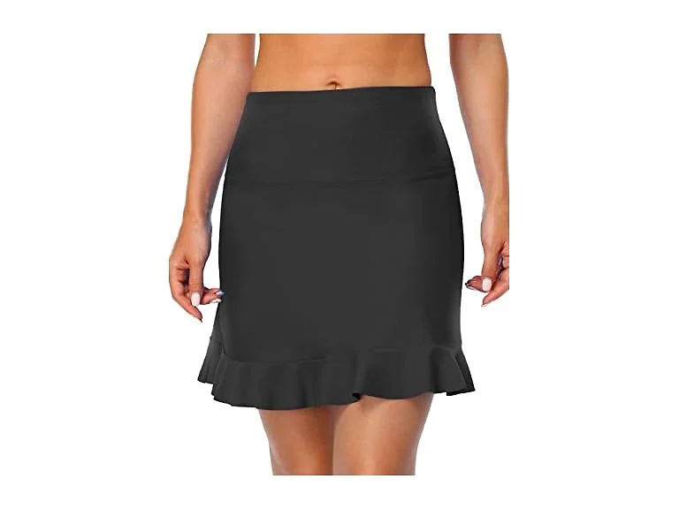 Hilor Women (8) High Waisted Swim Bottom Skirts